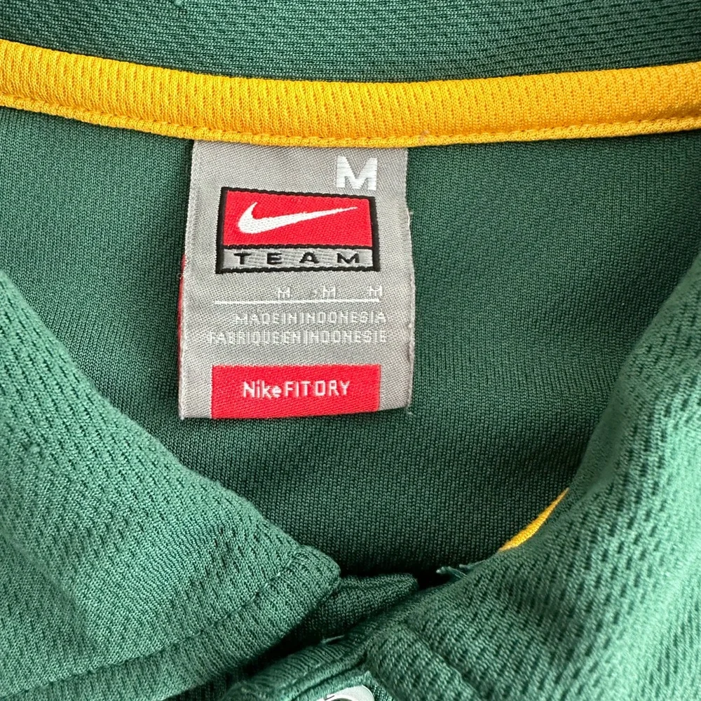 Nike Dri Fit Baylor Bears Short Sleeve Polo Shirt Size M‎ Gently Worn